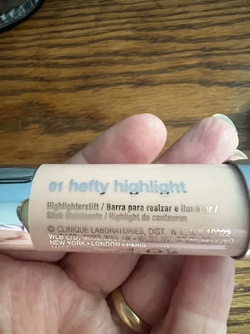 Clinique Chubby Stick Highlighter 01 Hefty Highlight FULL SIZE NWOB